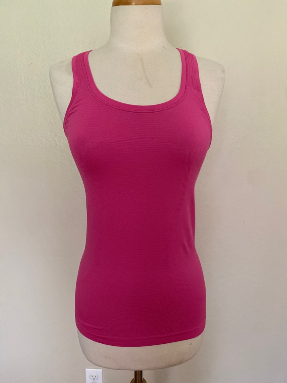 Lululemon Racerback Raspberry Tank Top